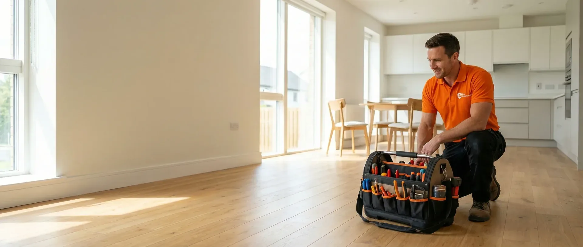 Any Tradesman multi-trade team at work in North Dublin